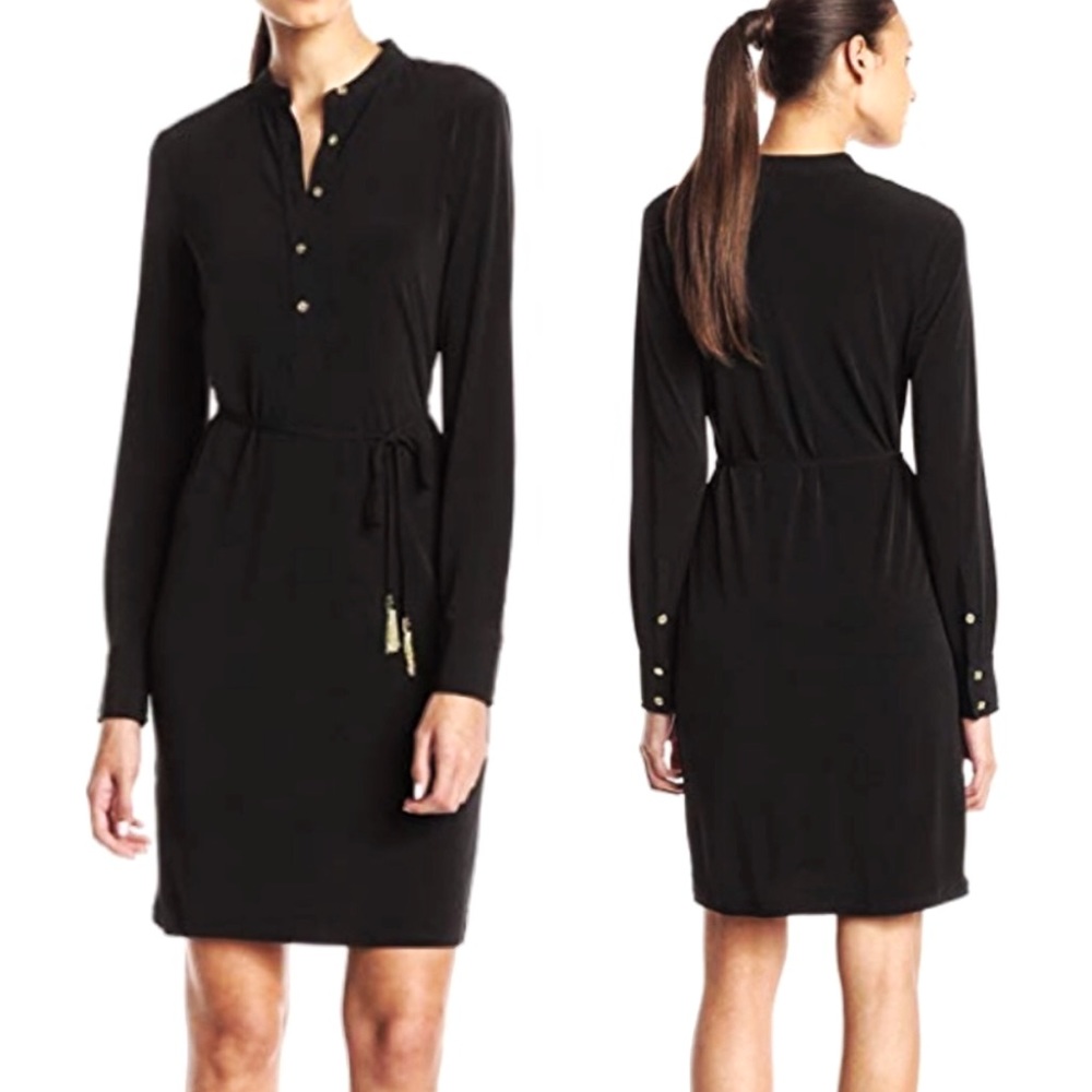 Essential Long Sleeve Shirt Dress // Calvin Klein